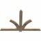 Ekena Millwork Redmond Rough Sawn Timber Gable Bracket, Douglas Fir, 60"W x 40"H x 2"D x 4"F, 16/12 Pitch GBW060X40X0204RED00RDF - alternate 2